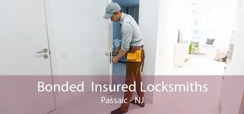 Bonded  Insured Locksmiths Passaic - NJ